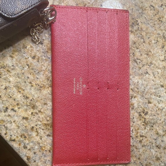 Louis Vuitton Brown Monogram Clutch with Chain - Picture 2 of 5